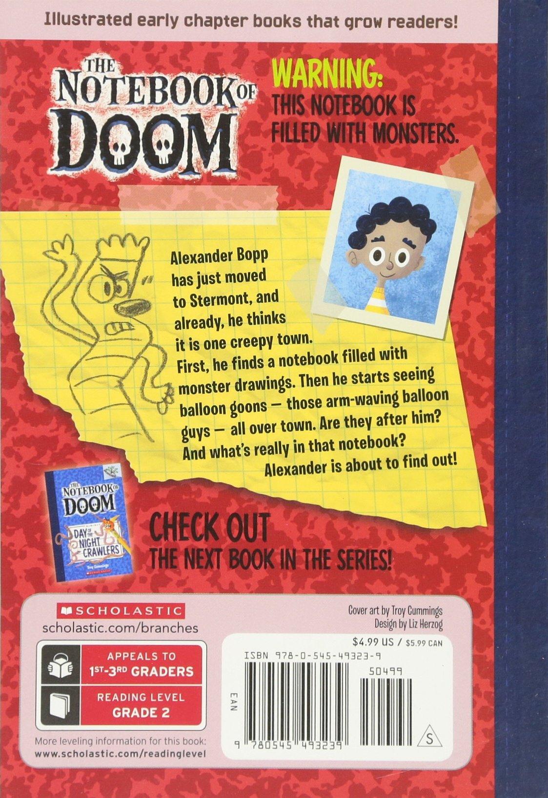 Branches The Notebook of Doom #01: Rise of the Balloon Goons - Children's Chapter Book for Early Readers | Perfect for Bedtime Stories & Classroom Reading