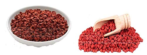 NEERAJ - Natural Latkan Kumkum (Bixa Orellana) Real Sindoor Herbal Lipstick Plant Seeds - 100g | Authentic Herbal Cosmetic & Religious Use for Puja, Weddings & DIY Beauty Products
