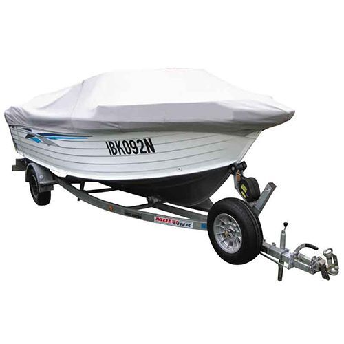 14-16Ft Small Nylon Boat Cover - Waterproof Protection for 14-16 Foot Boats (68