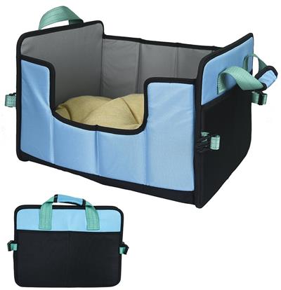 Pet Life® 'Travel Nest' Foldable Cat & Dog Bed - Portable Pet Bed for Travel, Camping & Home Use - Soft & Cozy Sleeping Pad for Small to Medium Pets