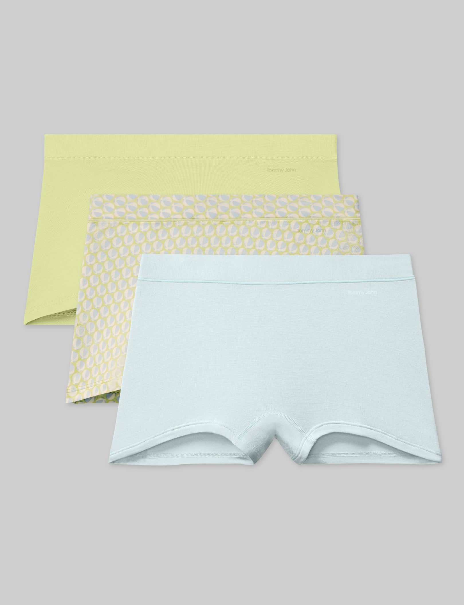 Women's Breathable Cotton Boyshort Underwear 3-Pack - Soft & Comfortable for Everyday Wear, Workout, and Sleep
