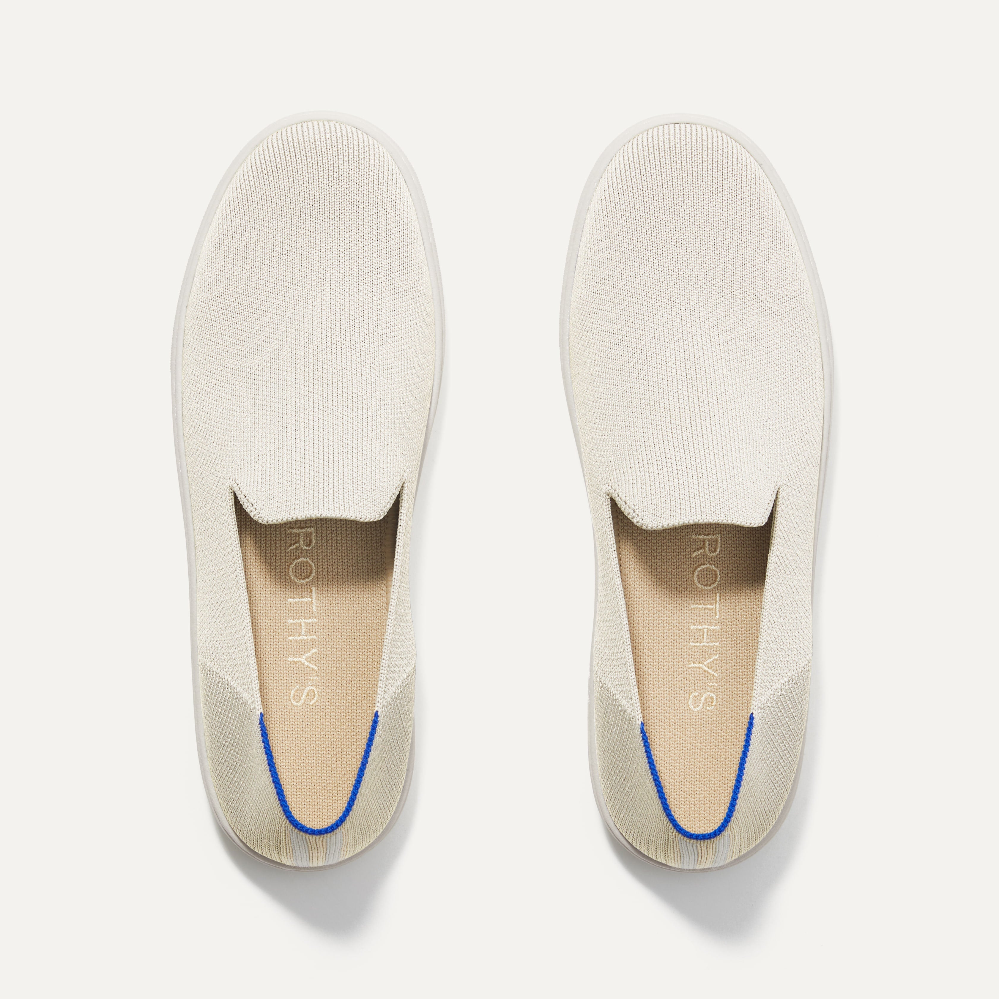 Original Slip-On Sneakers for Men & Women - Antique White | Comfortable Casual Shoes for Walking, Travel & Everyday Wear