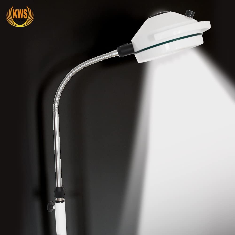 KD-2012L-3 Portable LED Surgical Exam Light - 12 Bulb Shadowless Floor Lamp for Medical Clinics, Hospitals & Operating Rooms | Mobile Medical Lighting Solution