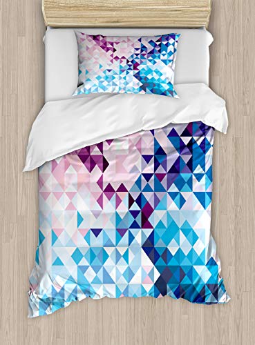 Pink Blue and White