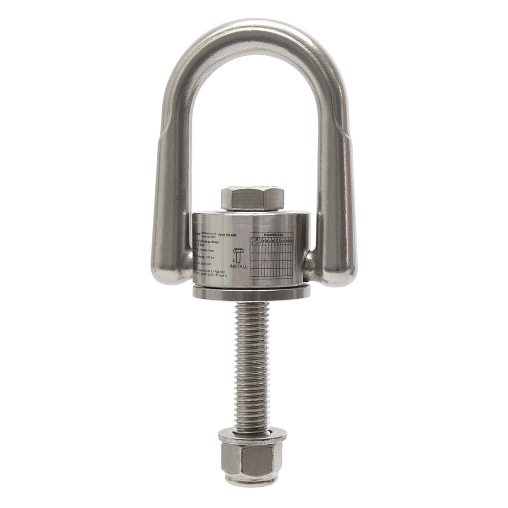 5K Swivel Stainless Steel Anchor & Bolt - Heavy Duty Marine Grade Hardware for Boats, Docks & Outdoor Structures - Corrosion Resistant Fasteners for Secure Mooring & Construction Projects
