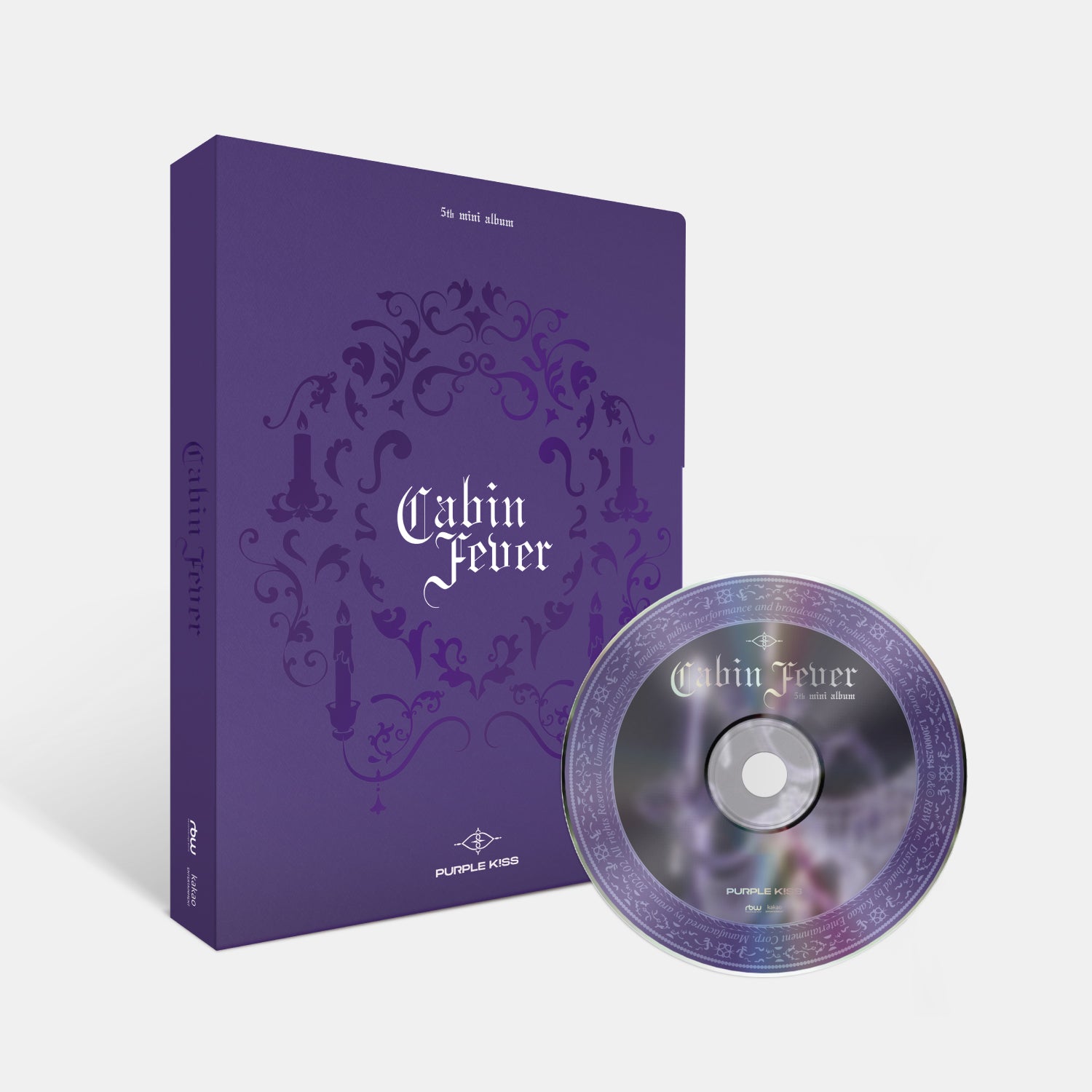 PURPLE KISS 5TH MINI ALBUM 'CABIN FEVER' - K-Pop Music CD | Perfect for K-Pop Fans & Collectors | Great for Gifts, Parties & Music Enthusiasts