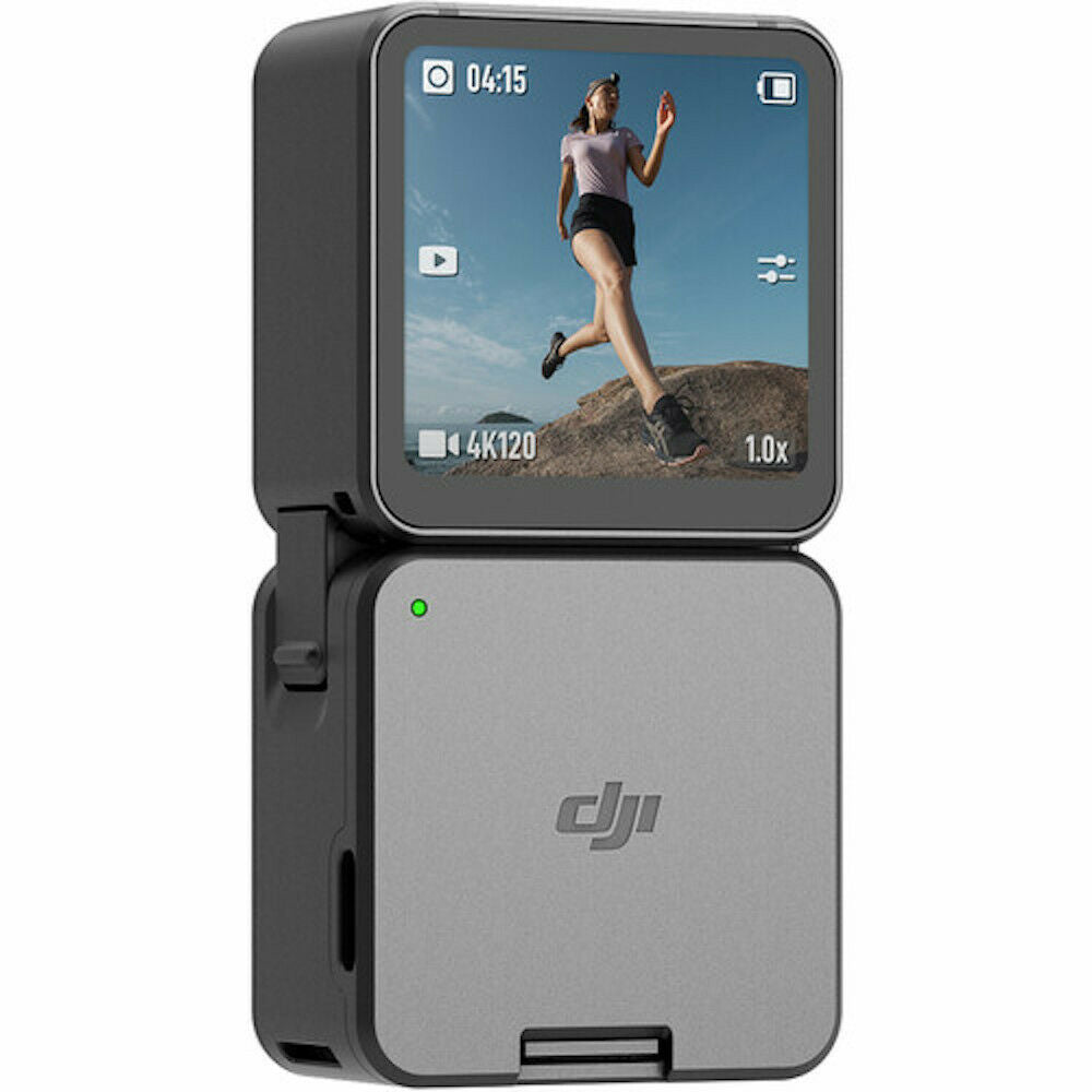 DJI Action 2 Power Combo - 4K Waterproof Action Camera with Magnetic Mount, Touch Screen & 160Mins Battery Life - Perfect for Vlogging, Travel Adventures & Extreme Sports