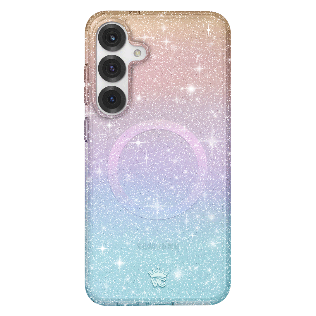 Ombre Stardust Glitter Phone Case for Samsung Galaxy - Protective & Stylish Cover for Everyday Use & Special Occasions