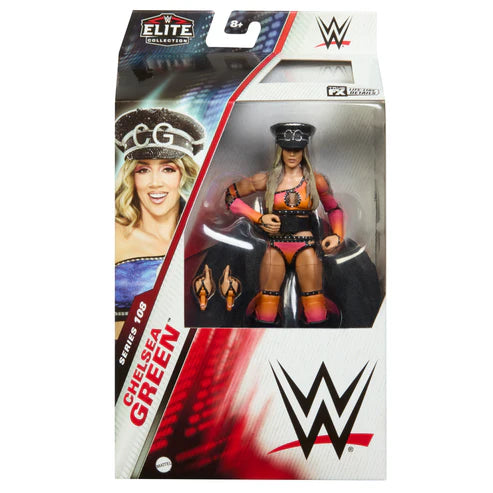 WWE Elite Collection Series 108 Chelsea Green Chase Variant Action Figure - Rare Collectible for WWE Fans & Display Showcase