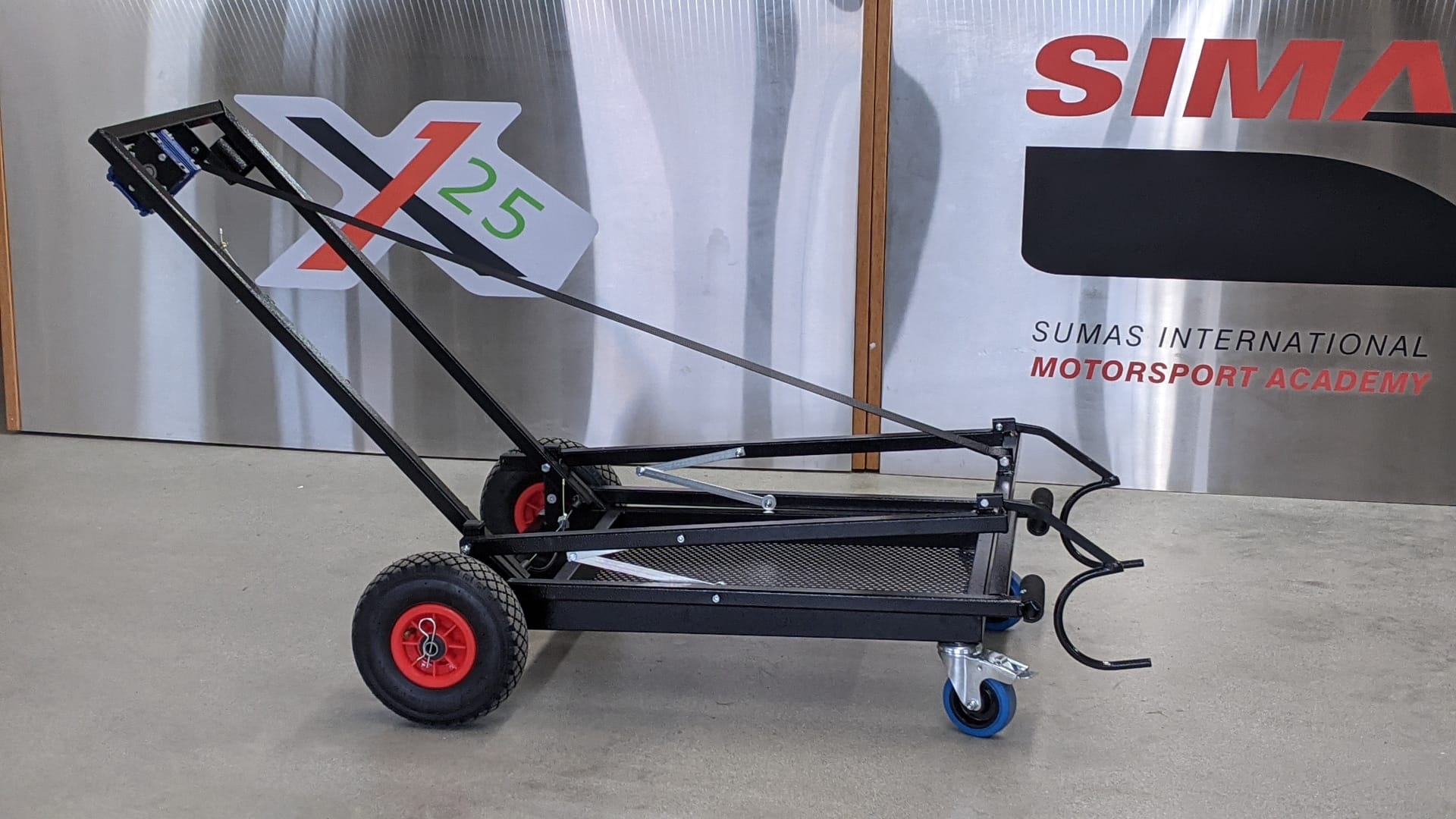 IM Drill Powered Electric Kart Stand with Standard Wheel - Includes Drill & $50 Flat Rate Shipping - Perfect for DIY Kart Building and Racing Enthusiasts
