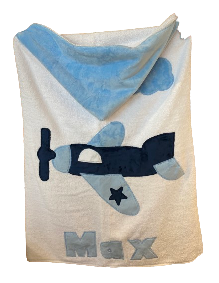 KokoBaby Airplane Travel Blanket for Kids - Soft & Lightweight Baby Swaddle Blanket for Airplane, Car Seat, Stroller & Nursery - Perfect for Travel, Nap Time & On-the-Go Comfort
