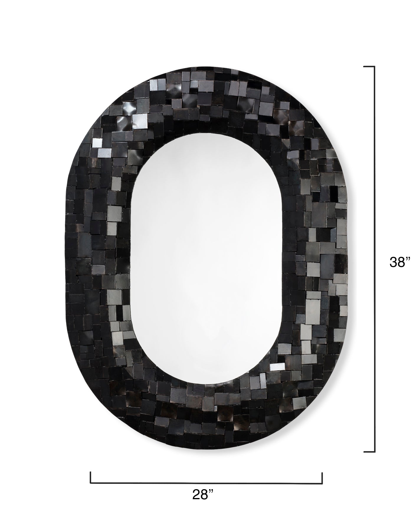 Enigma Mirror - Full-Length Wall Mirror with Unique Design for Home Decor, Bedroom, Living Room, and Dressing Area