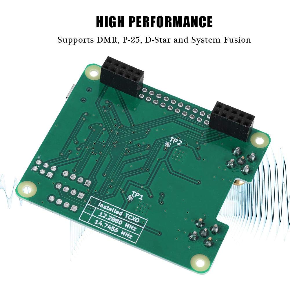 USB MMDVM Duplex Module Dual Antenna Board Hotspot Kit with 10mW High RF Power - Compatible with DMR/P25/D-STAR/Yaesu System Fusion - Perfect for Amateur Radio, Digital Voice Communication & Repeater Setup