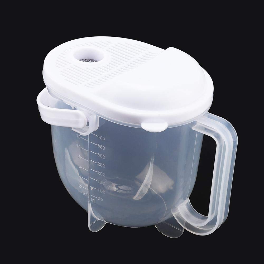 Premium Rice Washing Strainer - Durable Resin Material with Ergonomic Handle - Multi-Functional Kitchen Tool for Washing Rice, Beans, Grapes & Vegetables - Perfect for Meal Prep, Cooking & Healthy Eating