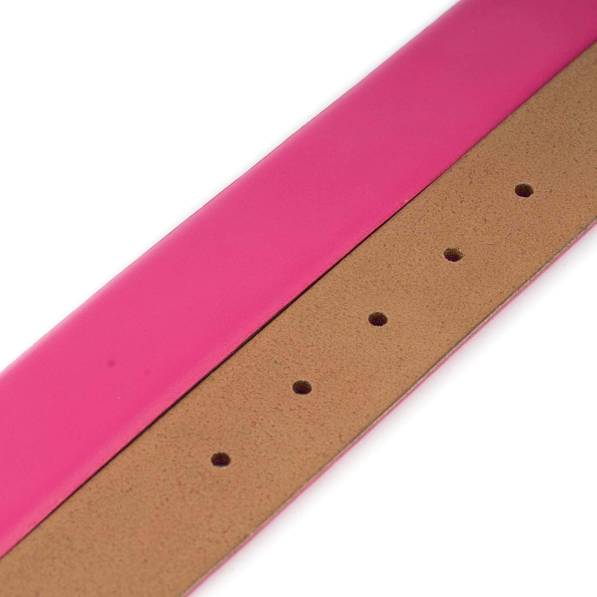 Luxury Pink Belt Strap for Women - Designer Replacement for Ferragamo Buckles - Perfect for Office, Casual Outfits & Special Occasions