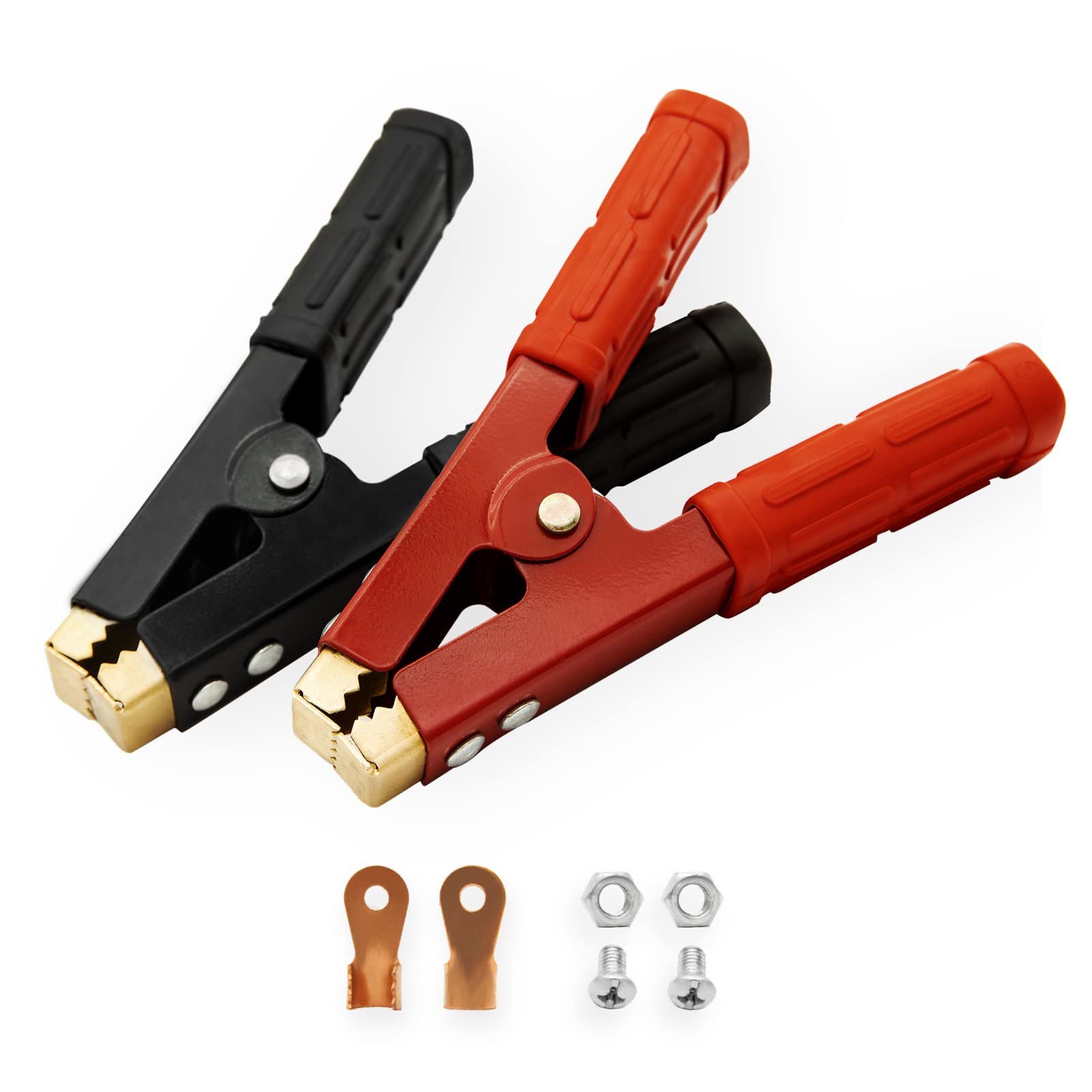 Heavy Duty Copper Jumper Cable Clamps for Car & Boat - 2PCS