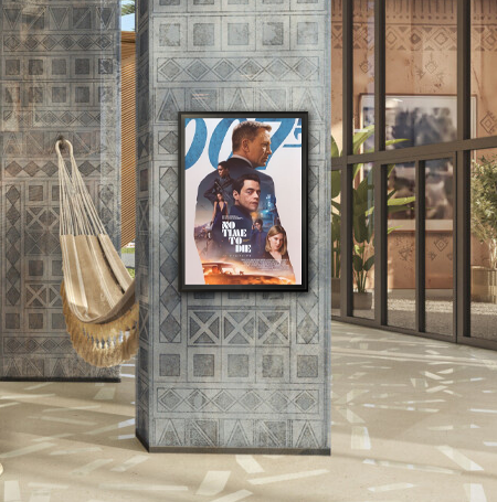 27x40 Movie Poster Frame - Metal Framed, Swing Open Display with 5 Finish Options | Perfect for Home Theater, Cinema Room Decor & Movie Memorabilia Display