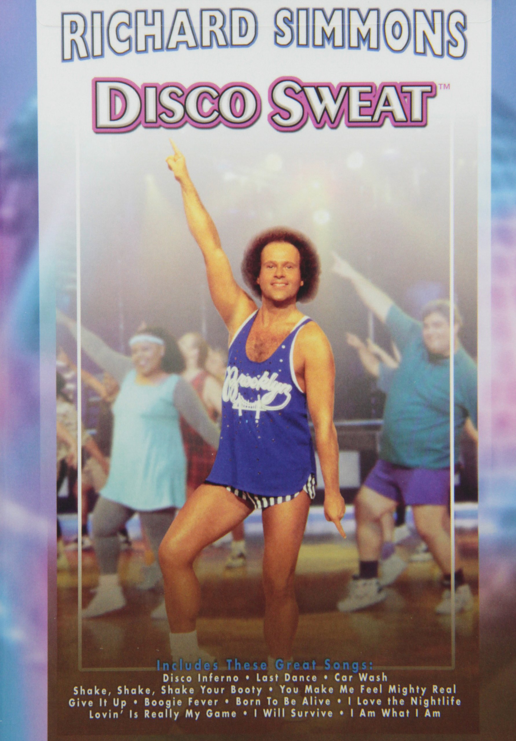 Richard Simmons - Disco Sweat Workout DVD | Fun 80s Dance Fitness for Weight Loss & Cardio | Perfect for Home Exercise, Dance Parties & Retro Fitness Enthusiasts