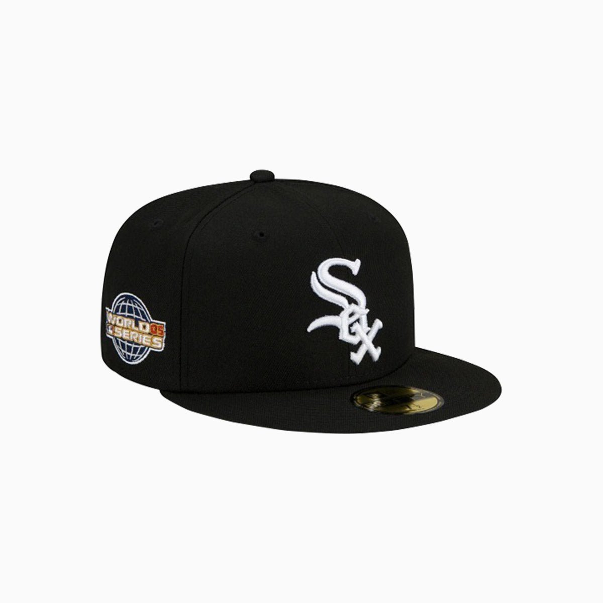 Chicago White Sox MLB World Series 2005 59Fifty Fitted Hat - Official New Era Baseball Cap for Men, Adjustable Snapback - Perfect for Sports Fans, Game Day & Casual Wear