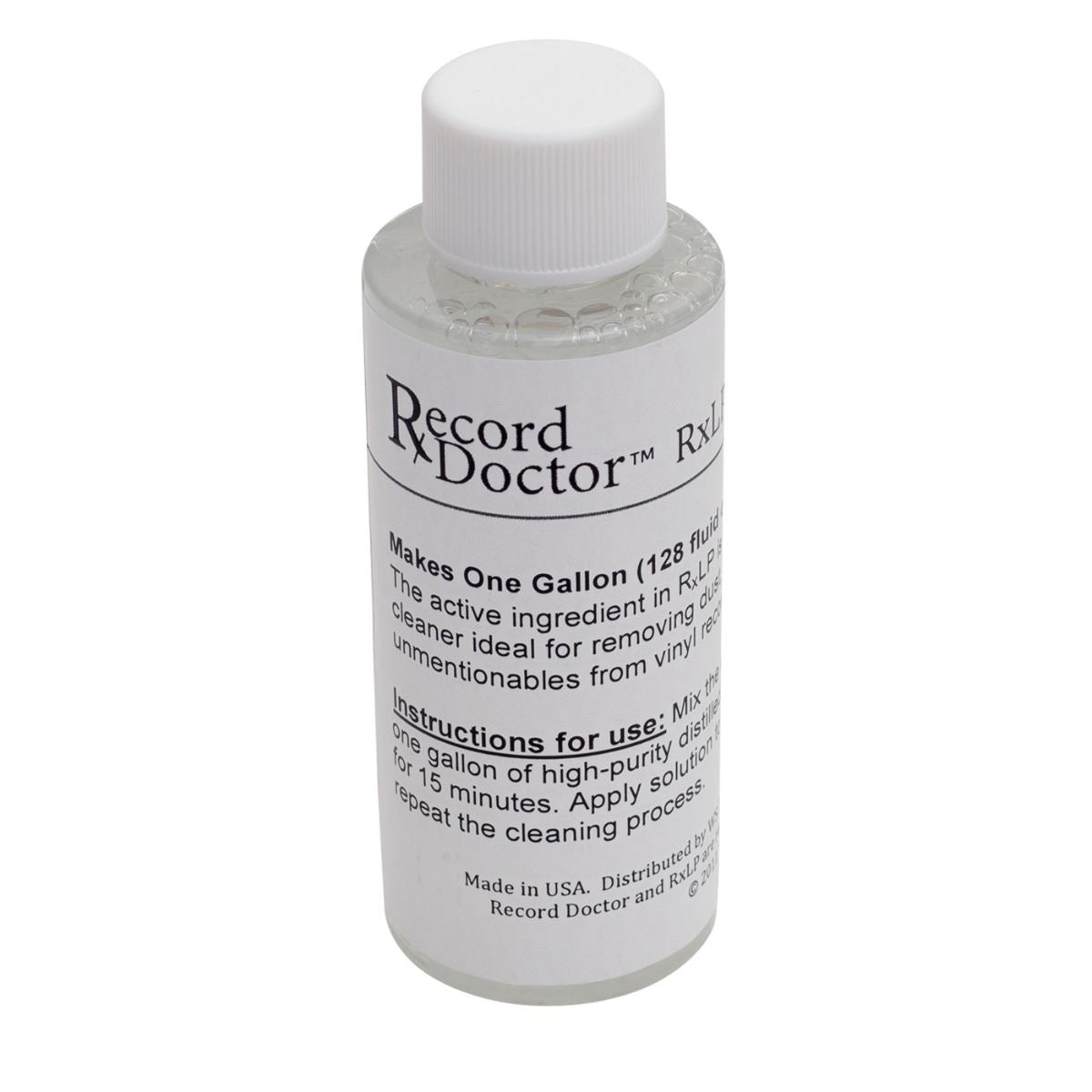 Record Doctor RxLP Vinyl Record Cleaning Solution (16 OZ) - Professional LP Cleaner for Turntables & Vinyl Collections - Perfect for Home Audio Systems & Music Enthusiasts