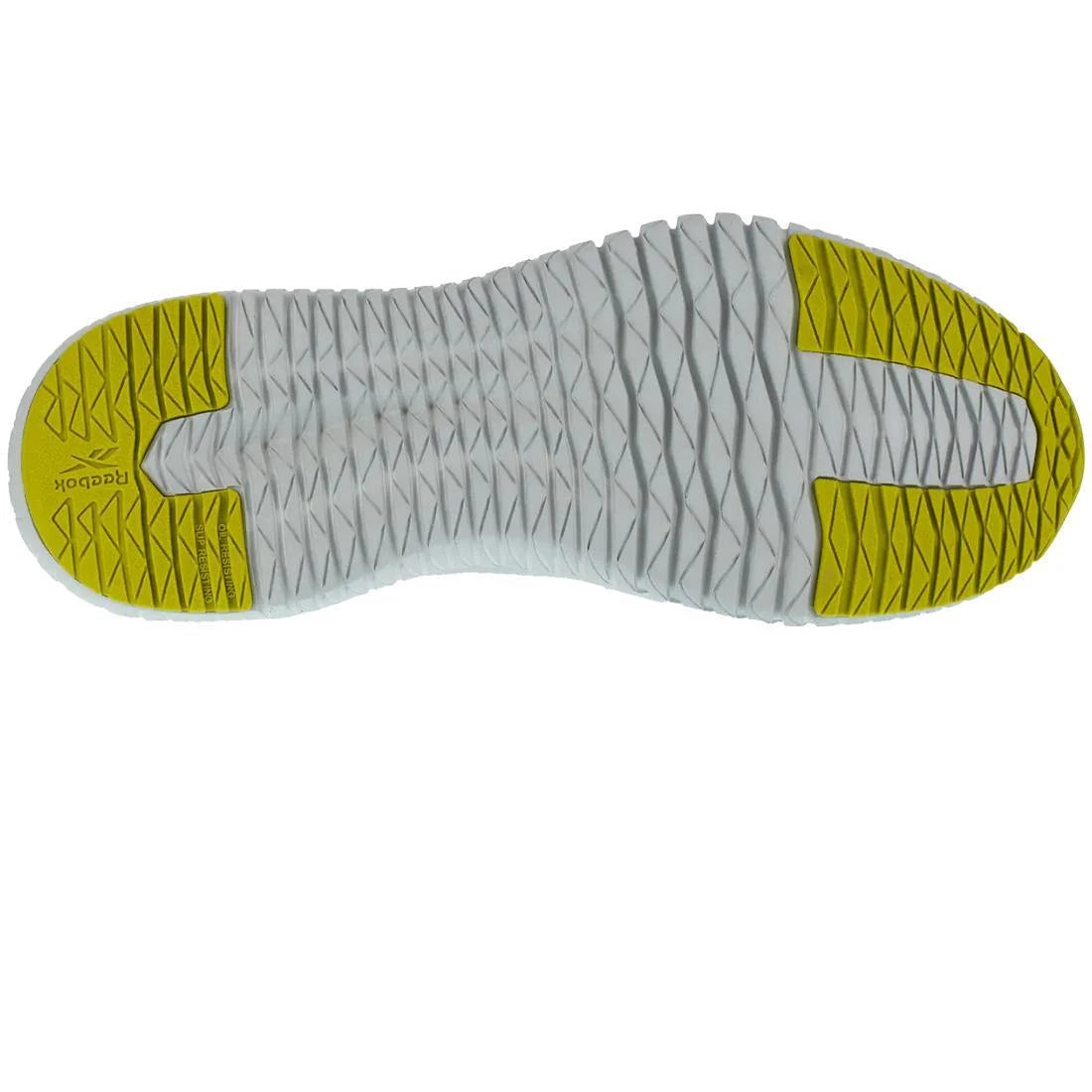 Flexagon 3.0 Composite Toe Athletic Work Shoes for Men - Lightweight Safety Shoes with Slip-Resistant Outsole, Lime/Gray - Perfect for Construction, Warehouse & Industrial Work