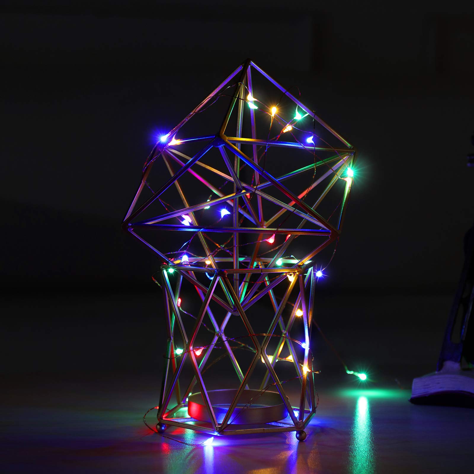 Battery Operated LED Fairy Lights - 2 Pack for Bedroom, Party & Wedding Decor