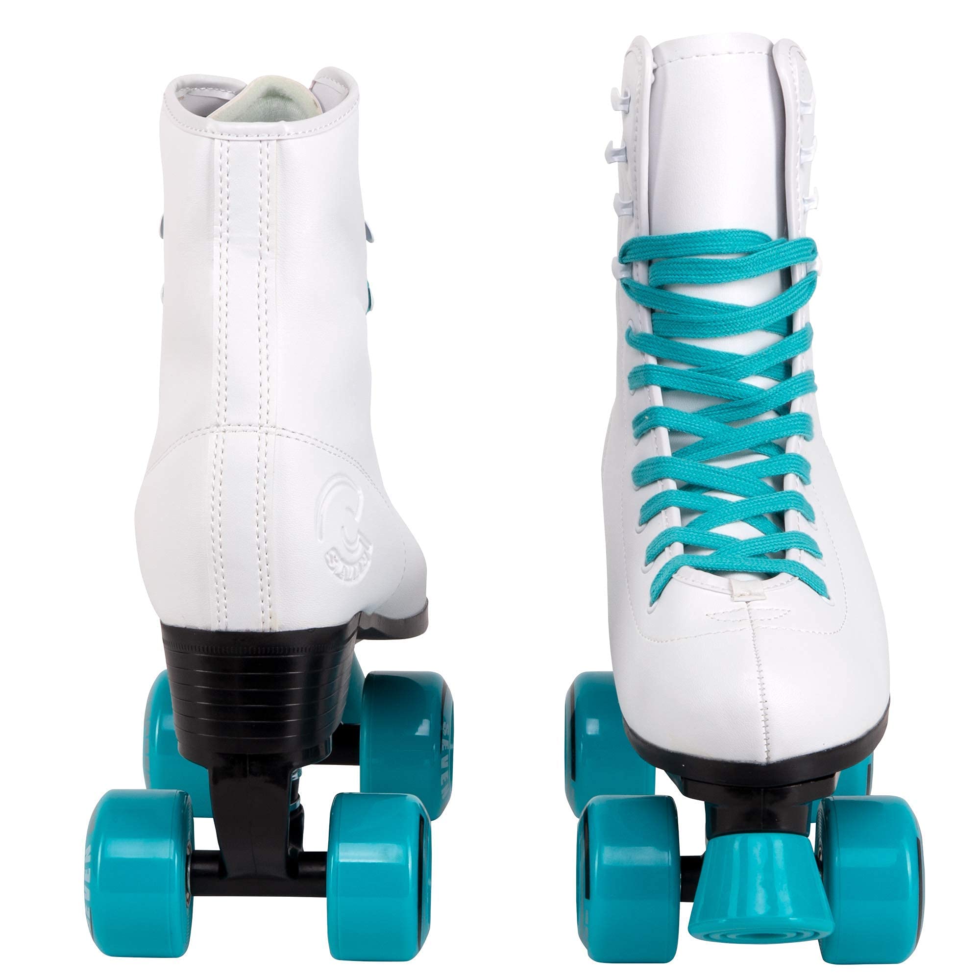 C7 Skates Retro Quad Roller Skates for Outdoor & Rink Skating