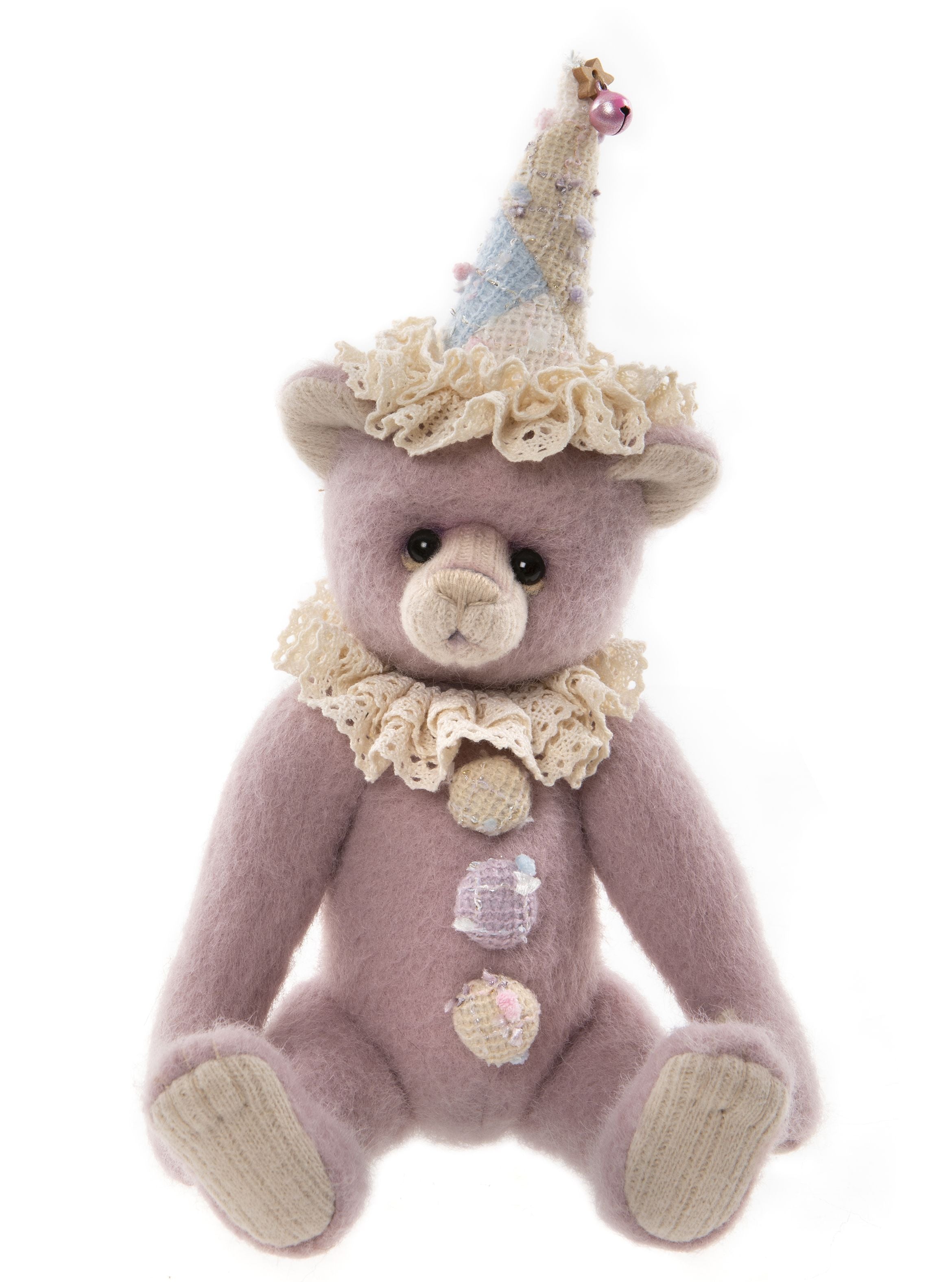 Charlie Bear Minnelli Plush Toy - Soft & Cuddly Stuffed Animal for Kids, Gifts & Nursery Decor | Perfect for Birthdays, Baby Showers & Bedtime Comfort