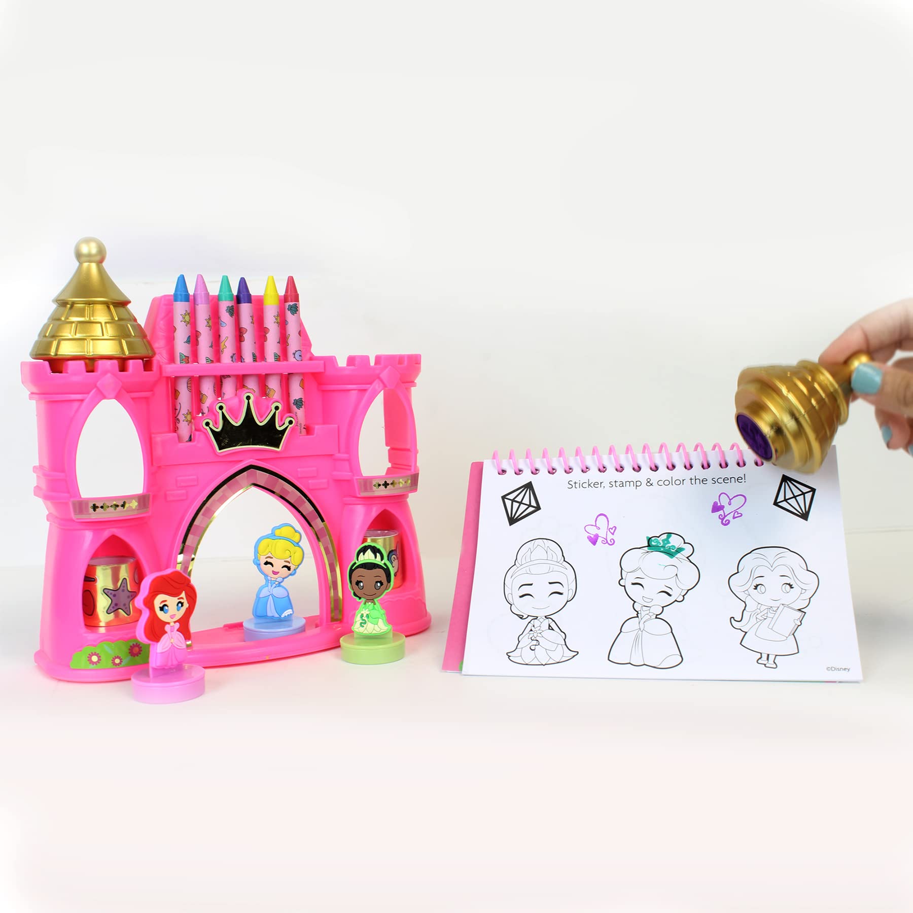 Tara Toys Princess Design Studio - Creative DIY Craft Kit for Girls, Multi-Color | Perfect for Birthday Gifts, Party Favors & Pretend Play