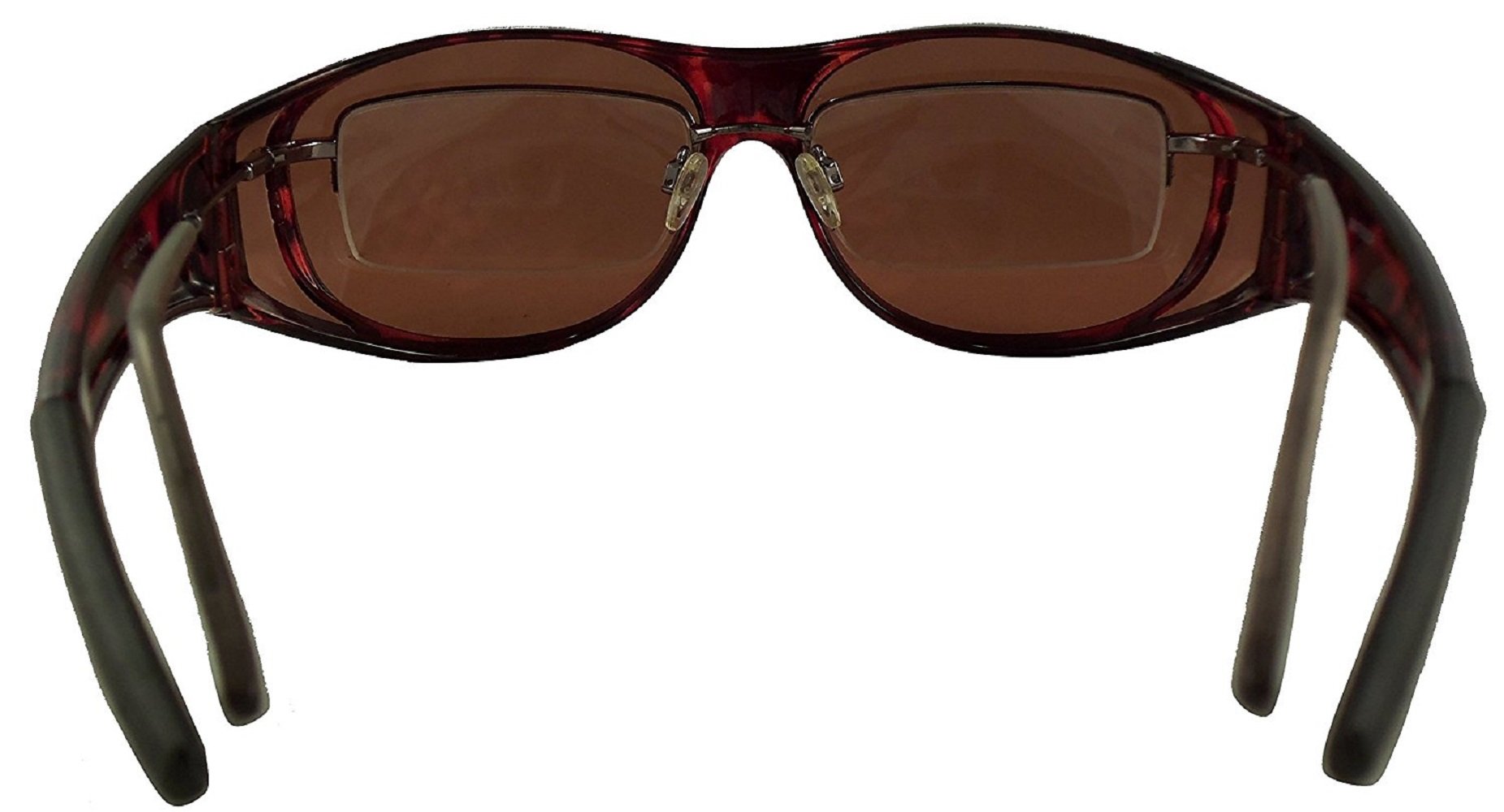 Polarized Sun Shield Sunglasses - Fit Over Glasses for Outdoor Activities