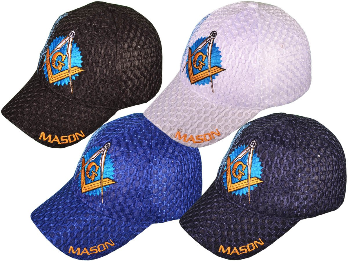 KYS 12-Pack Wholesale Masonic Baseball Caps - Embroidered Freemason Hats for Men - Perfect for Lodge Meetings, Brotherhood Events & Outdoor Activities