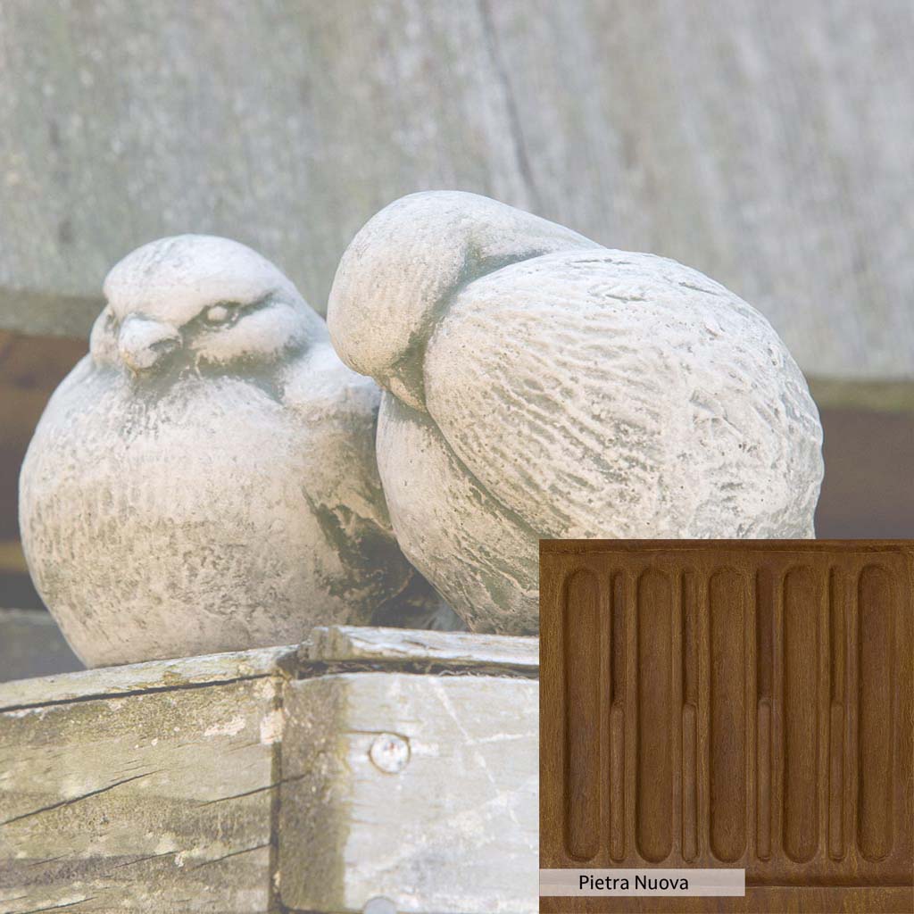 Campania International Duet Birds - Handcrafted Garden Statues for Outdoor Decor, Perfect for Patio, Yard, and Lawn Ornament | Bird Figurines for Home & Garden Decoration
