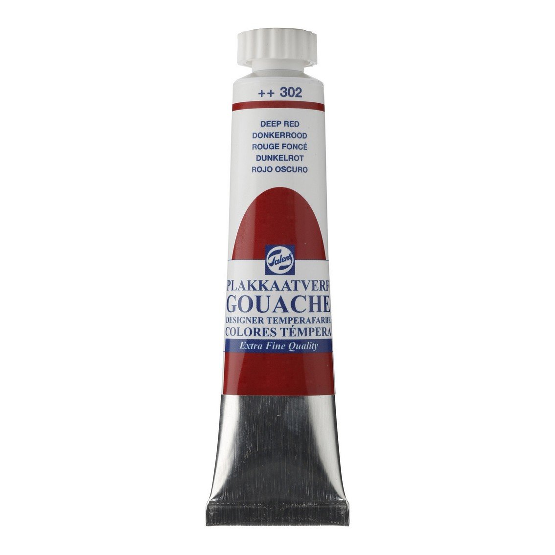 Rembrandt Talens Professional Gouache Paint - Deep Red (20ml Tube) | Premium Artist Paint for Canvas, Watercolor & Illustration | Studio & Classroom Use