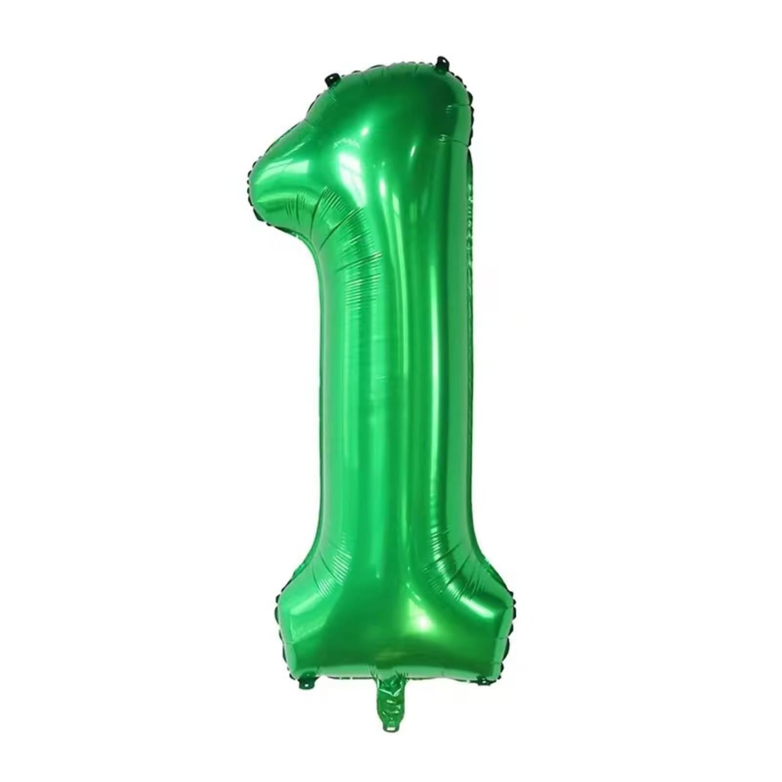 40 Inch Green Number 1 Soccer Balloons - Boys' 1st Birthday Party Decorations, World Cup Sports Theme Party Supplies | Perfect for Soccer Birthday Parties, Baby Showers & Sports Themed Events