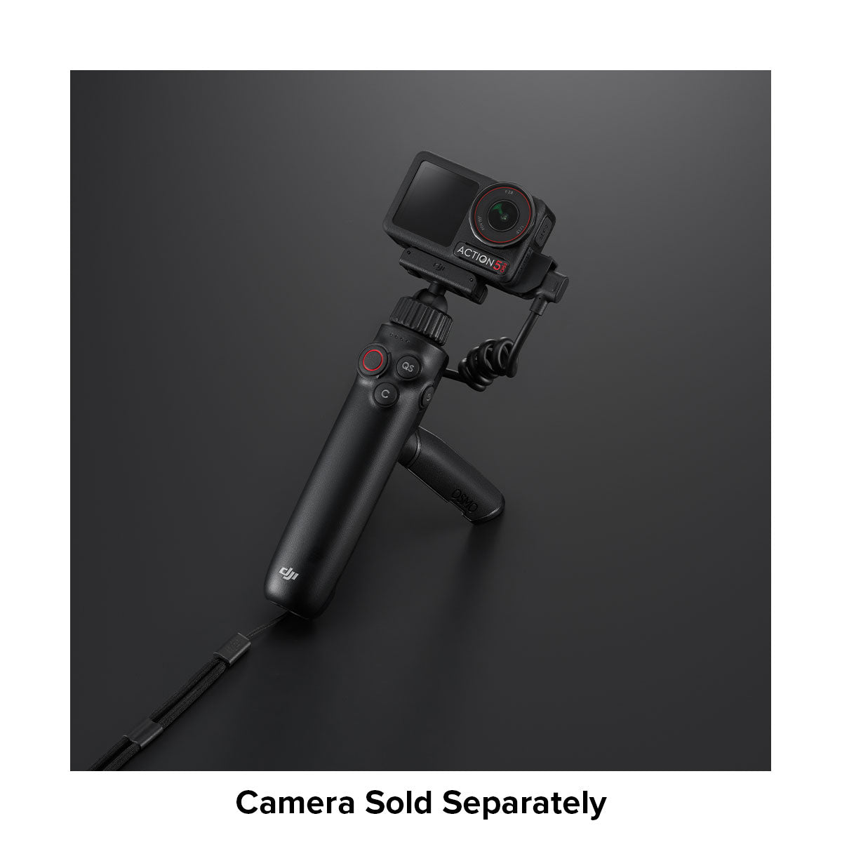 DJI Osmo Action Waterproof Camera Charging Handle - Multifunctional Grip for Vlogging, Travel & Outdoor Adventures