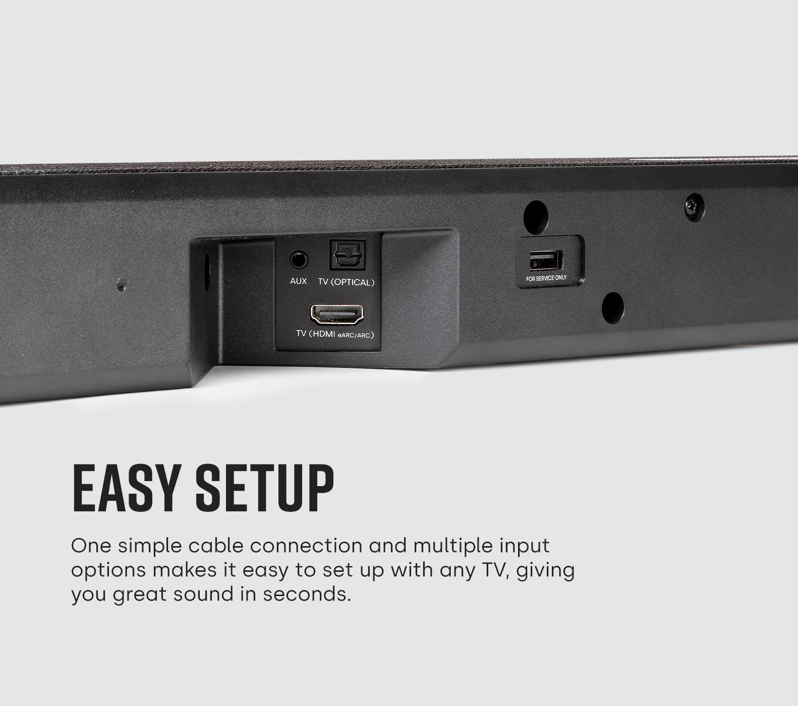Polk Audio Signa S4 Sound Bar with Wireless Subwoofer - Dolby Atmos 3D Surround Sound, VoiceAdjust & BassAdjust Technology, HDMI eARC, Bluetooth, 8K/4K/HD TV Compatible - Perfect for Home Theater, Gaming & Movie Nights