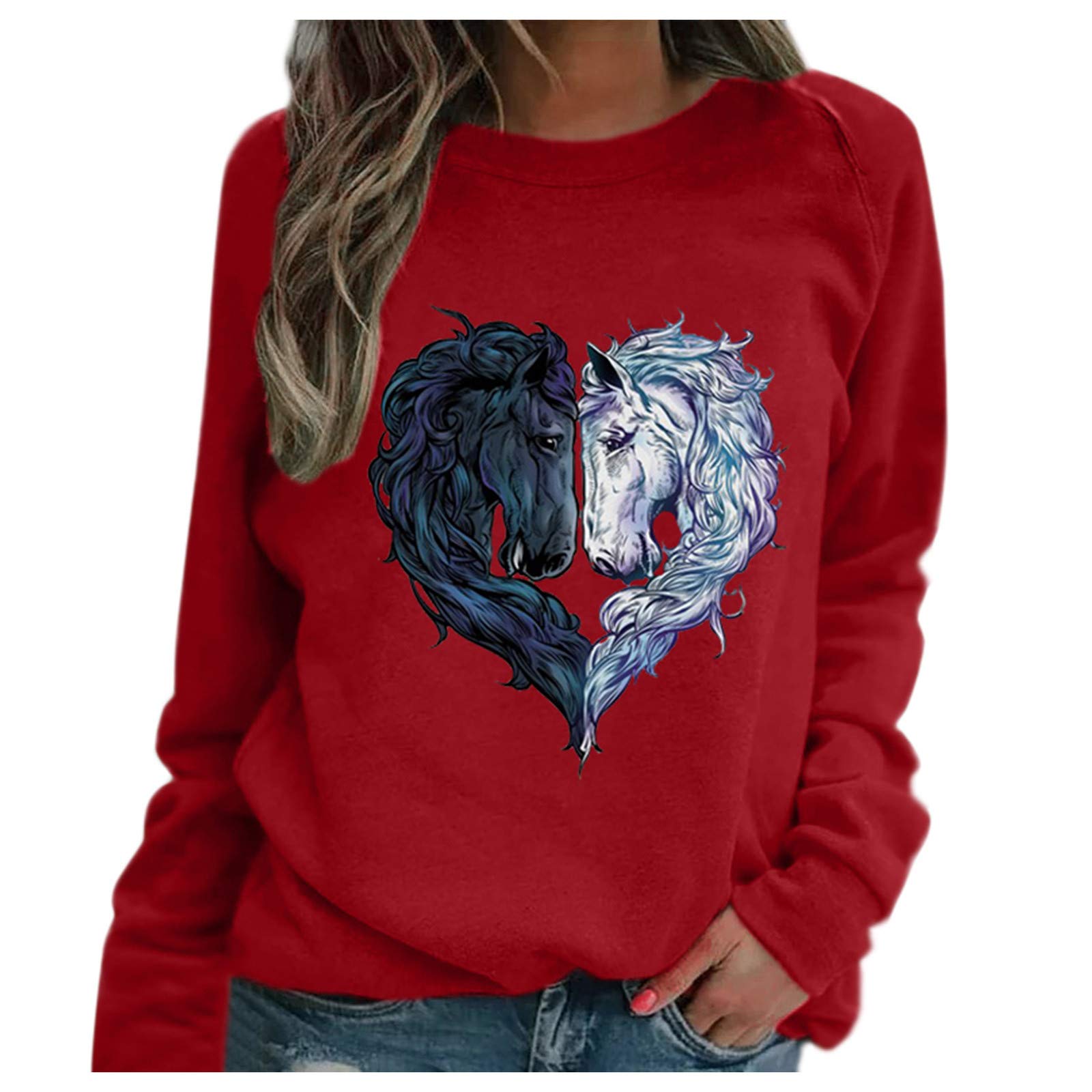 Trendy Vintage Casual Short Sleeve Drop Shoulder Graphic Tees - Women's Work Shirts & Blouses for Everyday Wear, Office, and Weekend Outings