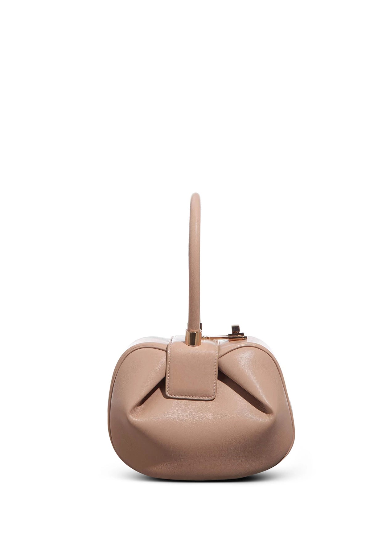Luxury Demi Bag in Soft Nude Nappa Leather - Perfect for Work, Evening Events & Everyday Use
