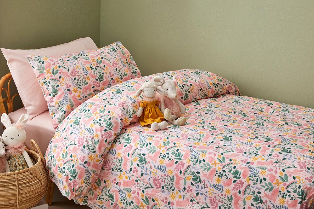 Earth Spirit Quilt Cover Set by Jiggle & Giggle | Premium Bedding for Boho & Nature-Inspired Bedrooms | Perfect for Eco-Conscious Home Decor & Cozy Bedroom Retreats