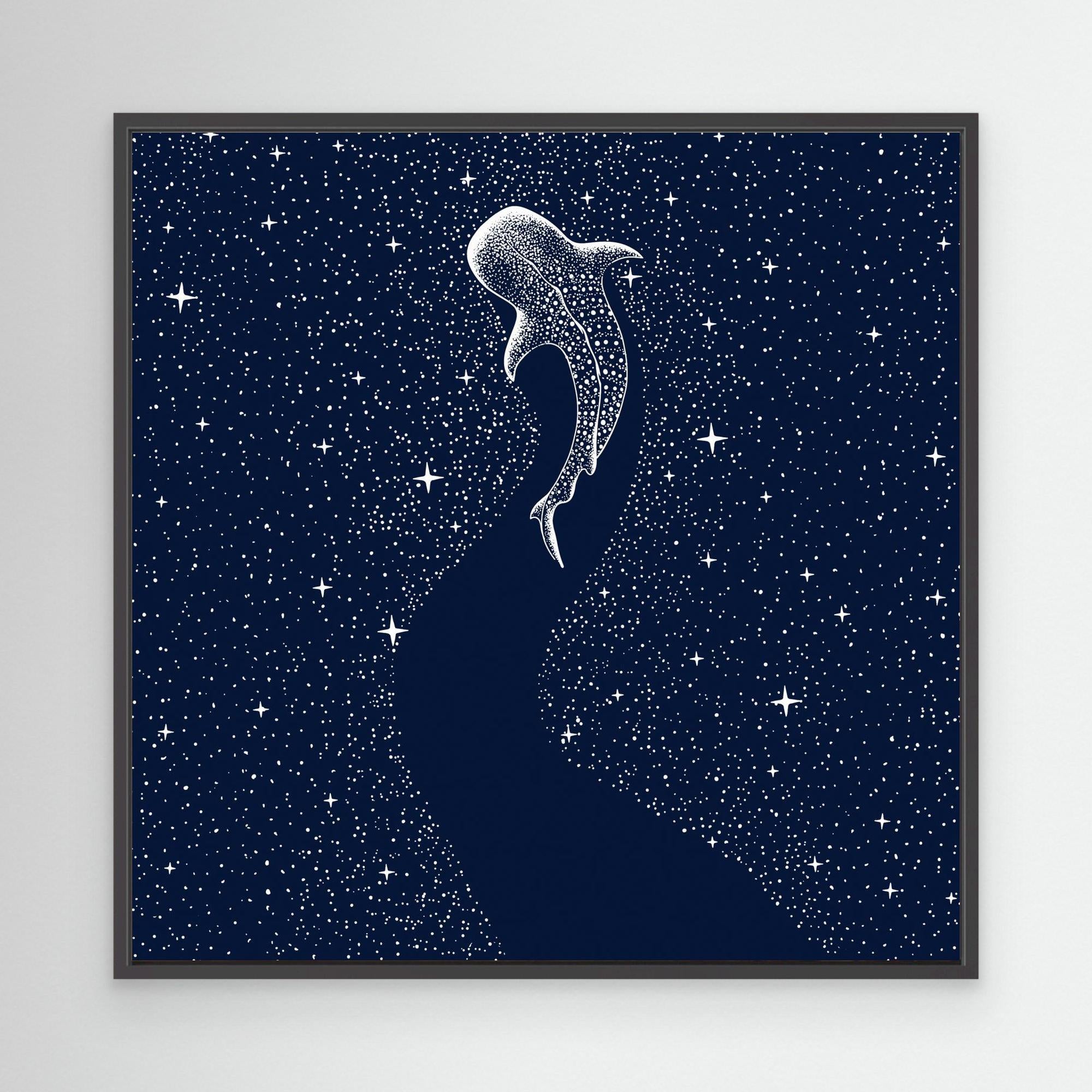Star Eater Canvas Print by Alirıza Çakir - Stunning Space Artwork for Home & Office Decor | Perfect Gift for Astronomy Lovers