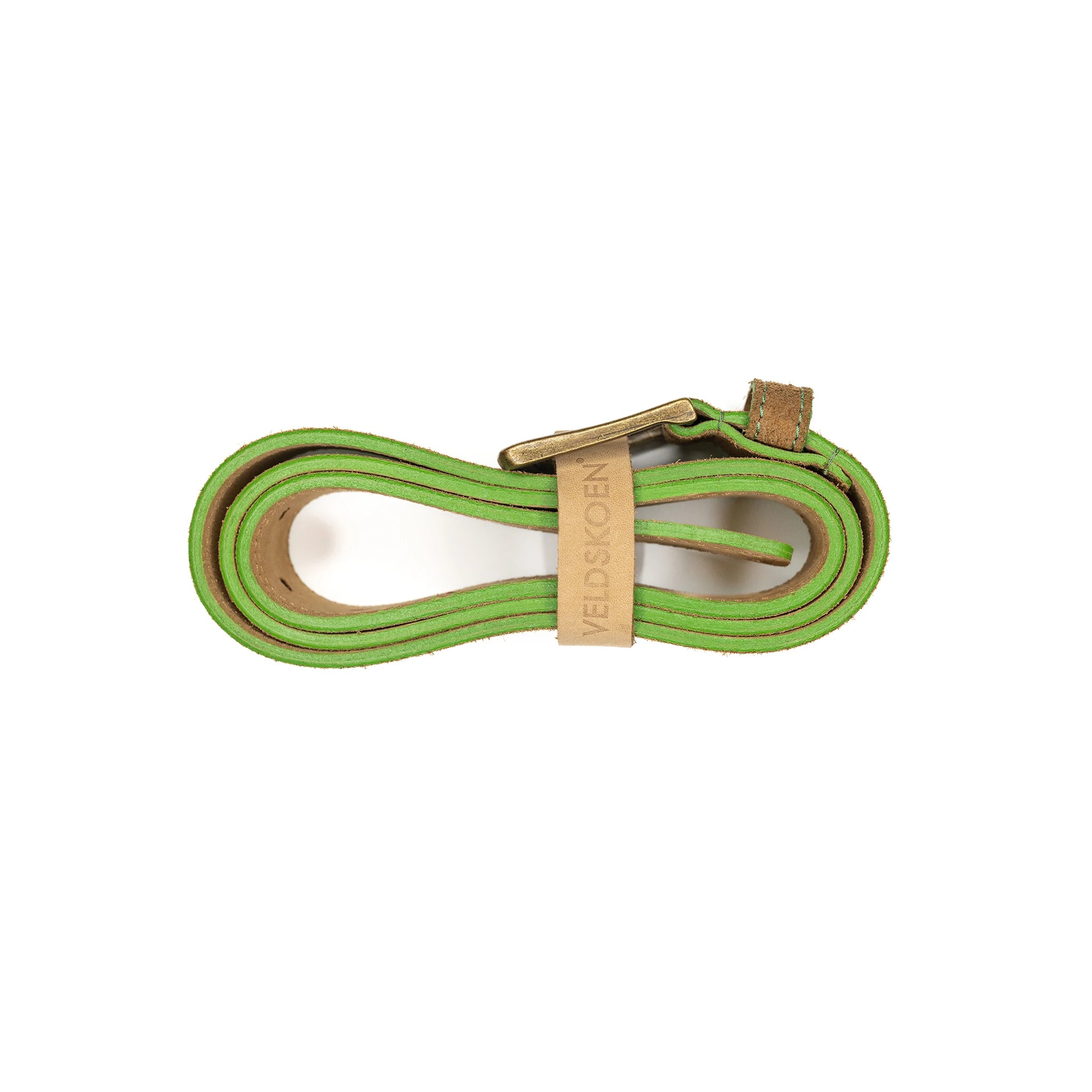 40mm Lowveld Belt with Green Detail - Durable Outdoor Gear for Hiking, Camping & Adventure Travel
