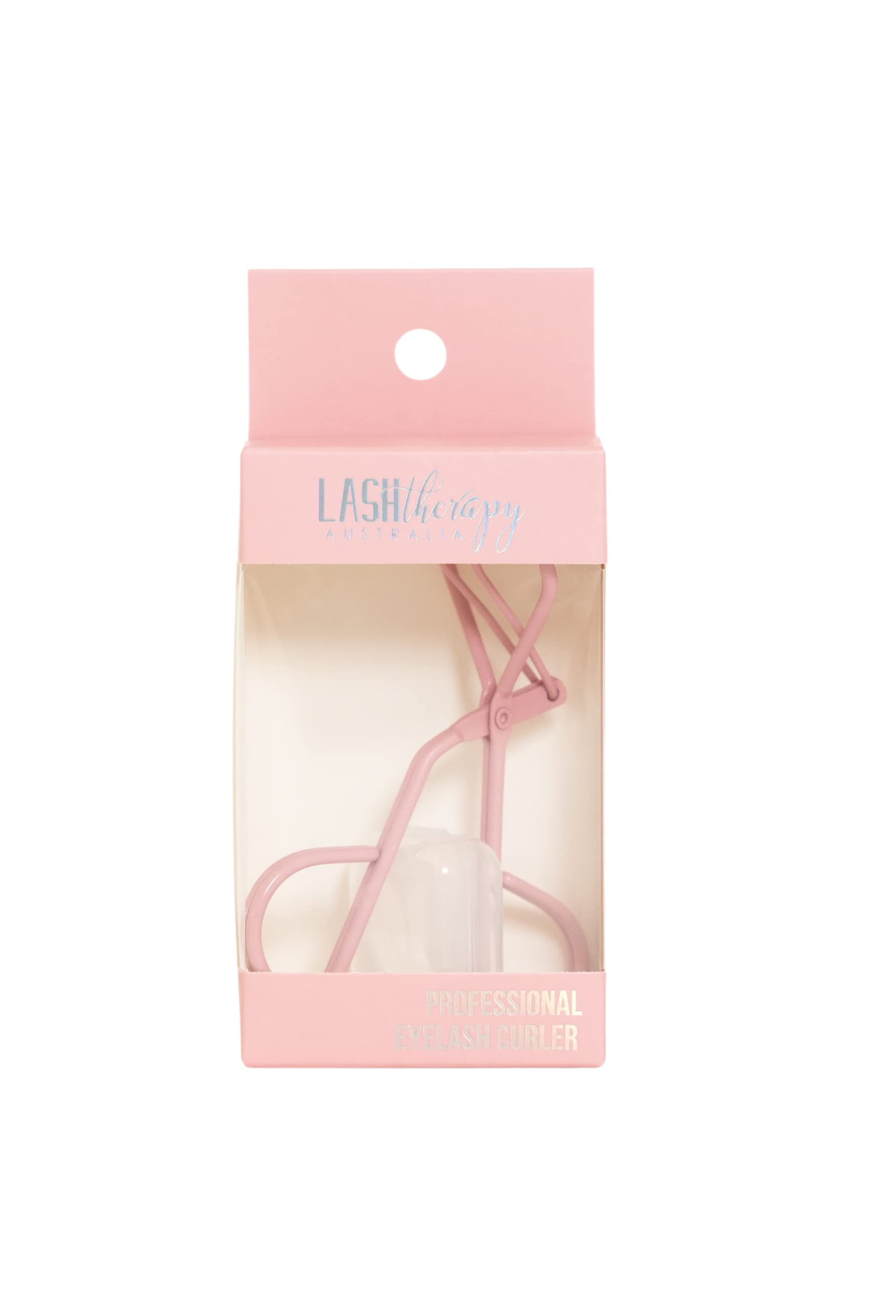 Lash Therapy Australia Eyelash Curler with Comb - Gentle & Safe Pink Mascara Curler for Instant Lash Lift & Curling - Perfect for Daily Makeup, Bridal Looks & Professional Salon Use
