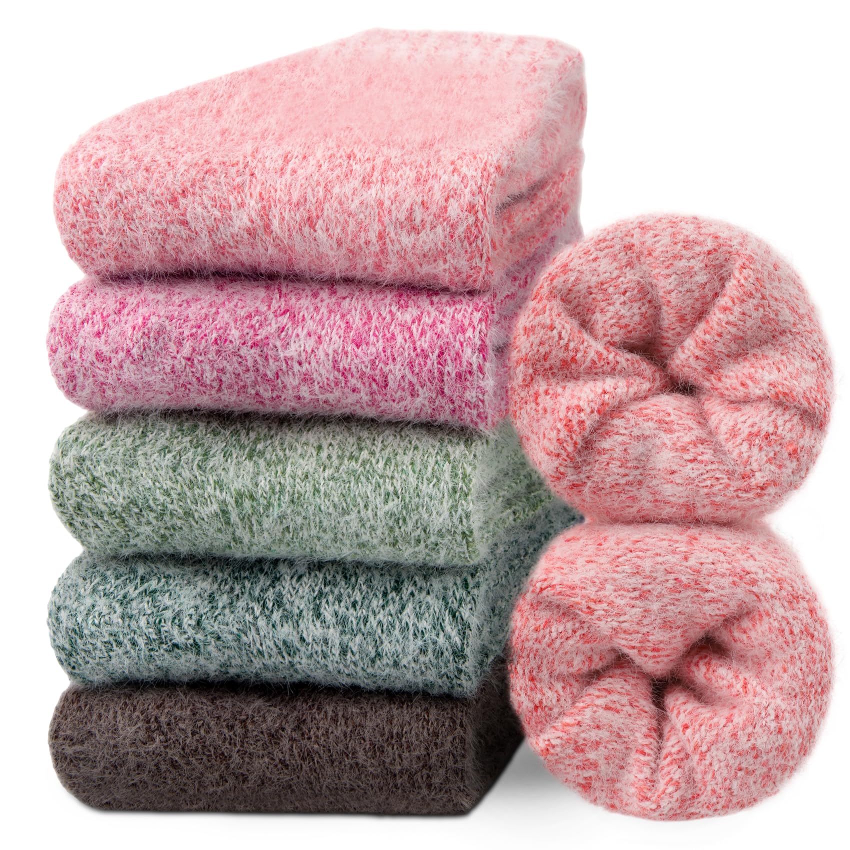 Cozy Cat Fuzzy Socks for Women - Warm Winter Slippers for Home & Gifts