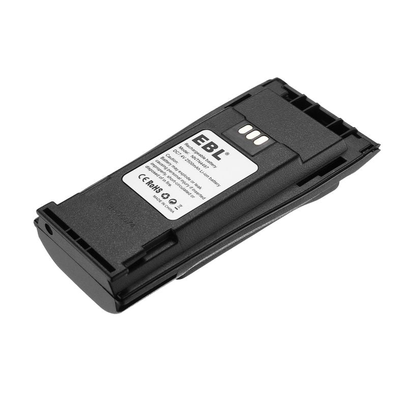 EBL NNTN4497 7.4V 2500mAh Rechargeable Li-ion Battery for Motorola CP200D DEP450 Two-Way Radios - Long Lasting Power for Emergency Communication & Outdoor Adventures