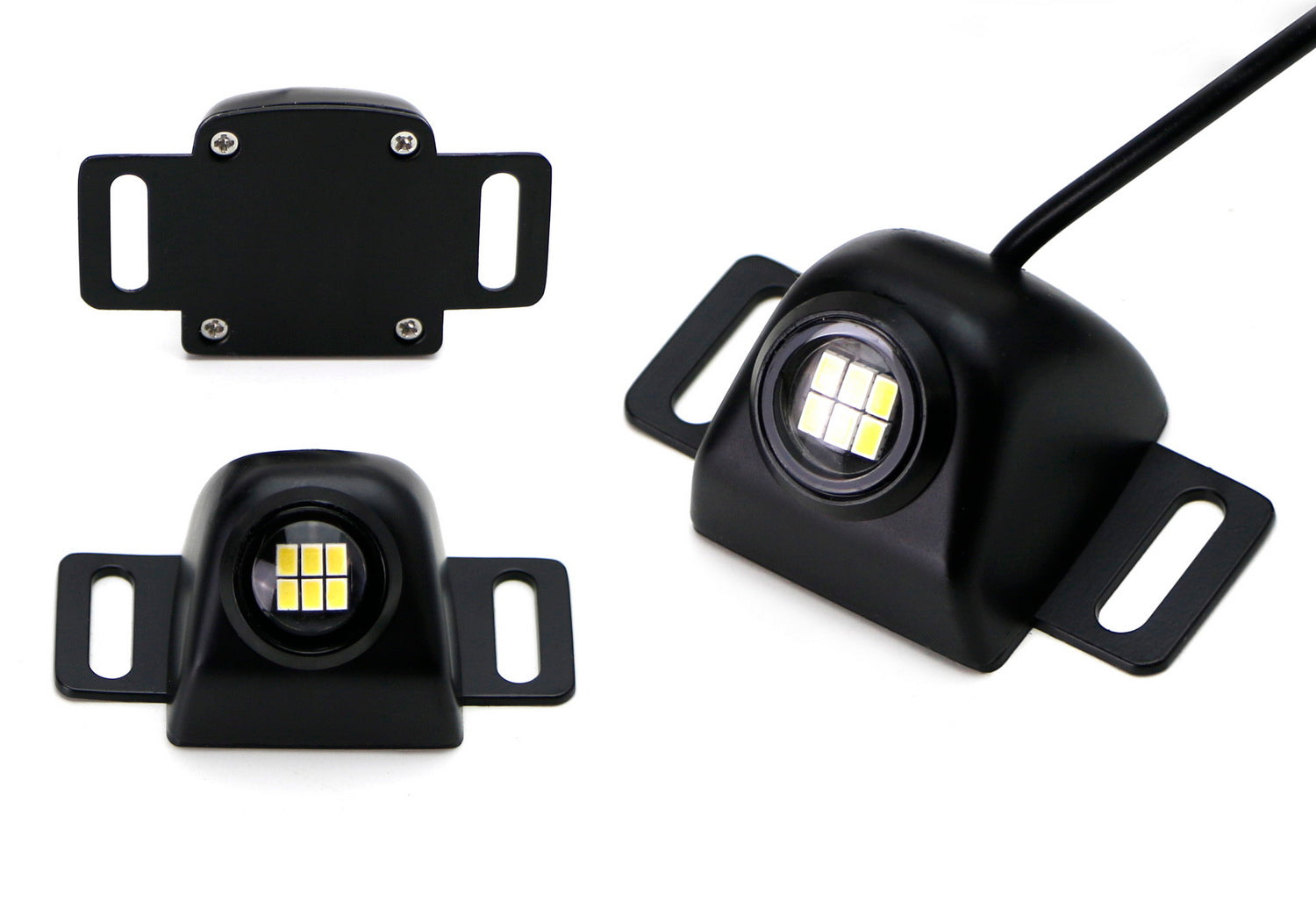 5W Ultra Bright LED Flush Mount Light Kit for Cars & Trucks - Perfect for Backup, Driving, and Off-Road Lighting
