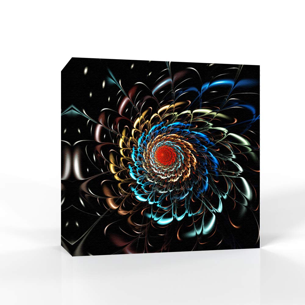 Wall26 Floral Canvas Wall Art - 12x12 Inch Framed Flower Paintings for Home Decor, Bedroom & Living Room | Perfect for Housewarming Gifts & Interior Design
