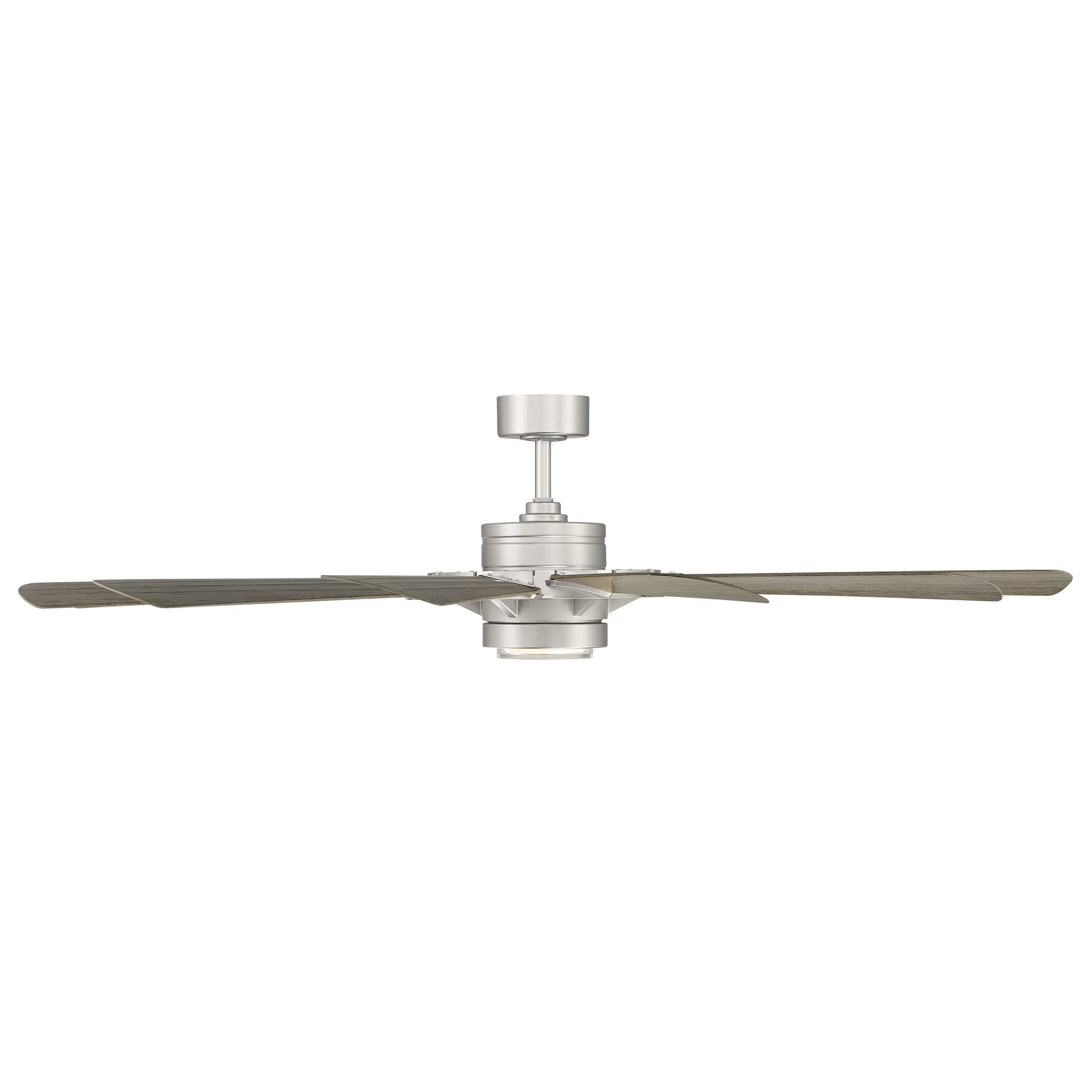 Wyndmill Smart 65in Ceiling Fan with 12 Blades, 3000K LED Light Kit, Remote Control, Alexa & App Compatibility for Indoor and Outdoor Use - Perfect for Living Rooms, Bedrooms, and Patios