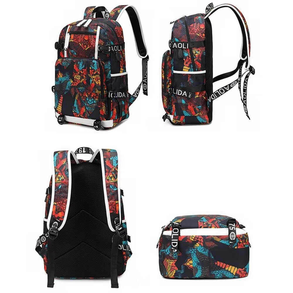Multifunction Soccer Backpack for Travel & Football Fans - Style 3
