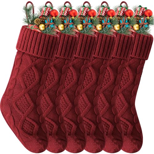Red 6pcs