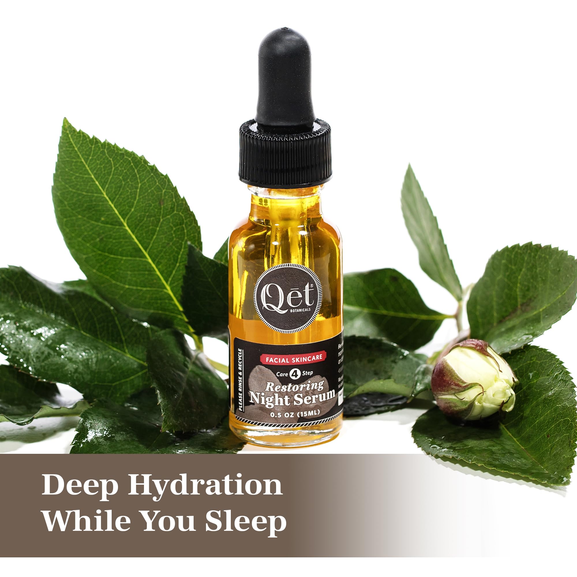 Best Restoring Night Serum for Anti-Aging & Skin Repair | Hydrating Facial Treatment for Overnight Skin Renewal | Perfect for Dry, Dull Skin & Evening Skincare Routine